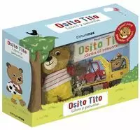 OSITO TITO LIBRO Y PELUCHE