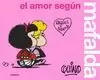 EL AMOR SEGÚN MAFALDA