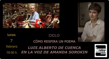 Luis Alberto de Cuenca en la voz de Amanda Sorokin (Cómo respira un poema).