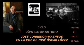 José Corredor-Matheos en la voz de José Óscar López (Cómo respira un poema).