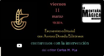 Encuentro editorial con Aurora Dorada Ediciones